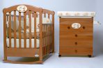Детская кроватка-качалка Baby Italia Amica (Бейби Италия Амика) 