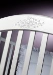  Детская кроватка-качалка Baby Italia Cinzia LUX (Бейби Италия Чинзия Люкс) с кристаллами Swarovski